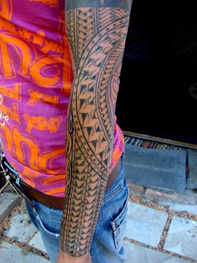 tattoos/ - Black Work Arm Tattoo - 60476